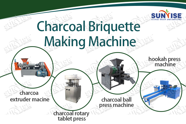 char-molder machine for hookah biochar briquette business