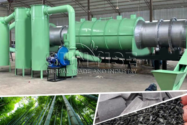 Bamboo Charcoal Making Line