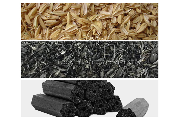 Rice Husk Charcoal